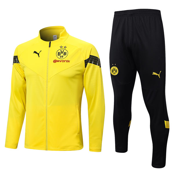 Trainingsanzug Borussia Dortmund 2022-2023 Gelb Schwarz